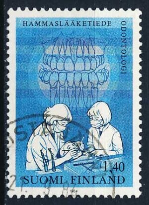 Finland AFA 954 Stemplet