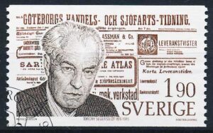 Sverige AFA 0954 Stemplet