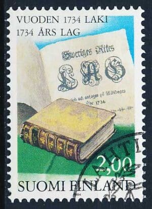 Finland AFA 956 Stemplet