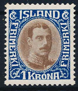 Island AFA 96 Postfrisk