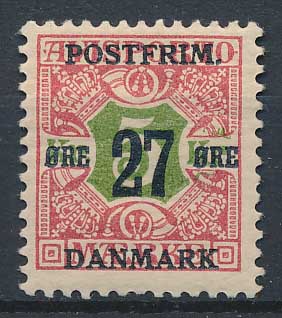 Danmark AFA 96  Ubrugt