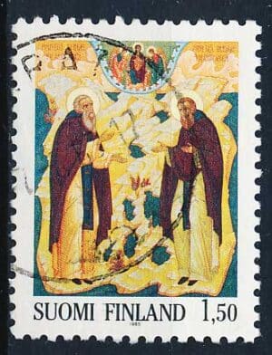 Finland AFA 962 Stemplet
