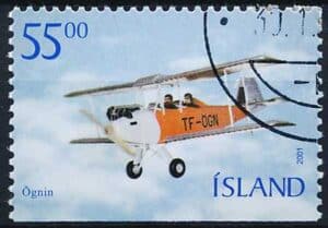 Island AFA 0964Cn Stemplet