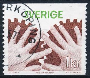 Sverige AFA 0966 Stemplet