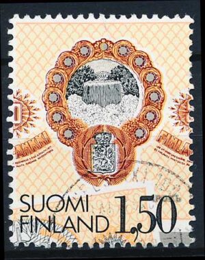 Finland AFA 968 Stemplet