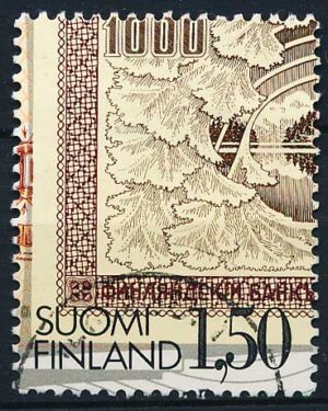 Finland AFA 969 Stemplet