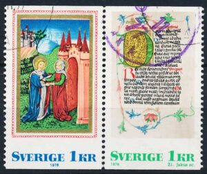 Sverige AFA 0976A+977 Stemplet