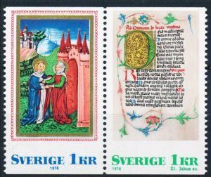 Sverige AFA 0976A+977 Postfrisk