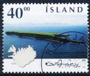 Island AFA 0978 Stemplet