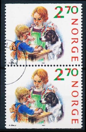 Norge AFA 984Co+984Cn Stemplet