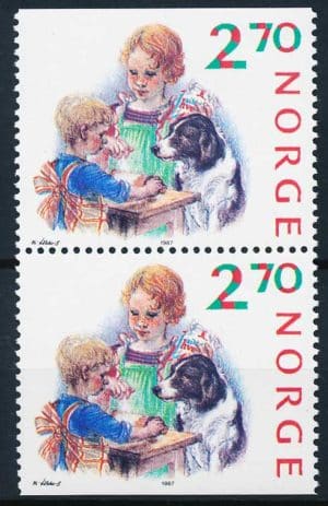 Norge AFA 984Co+984Cn Postfrisk