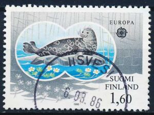 Finland AFA 987 Stemplet