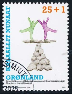Grønland AFA 995 Stemplet
