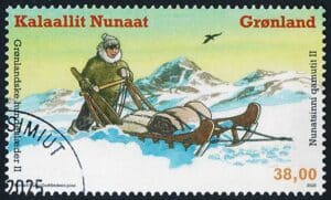 Grønland AFA 998 Stemplet