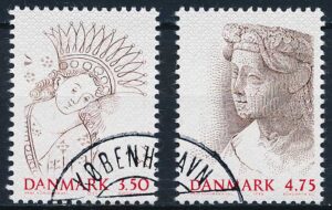 Danmark AFA 1011-1012 Stemplet