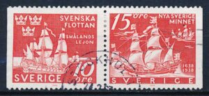 Sverige AFA 566Cv+567Ch Stemplet