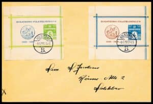 Danmark Holstedbro Filatelistklub 1933-1938 Brev