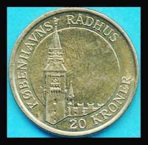 Danmark Margrethe II 2007 Tårnmønt