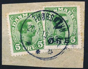 Færøprovisorium AFA 1+ 68 Brevstykke