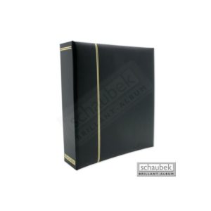 Skruebind sort kunstlæder - Schaubek