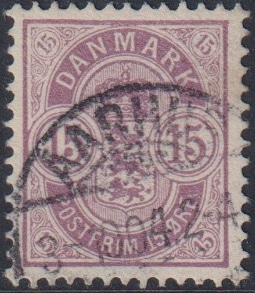Danmark AFA 38 Stemplet