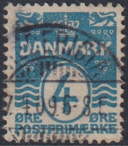 Danmark AFA 45 Stemplet