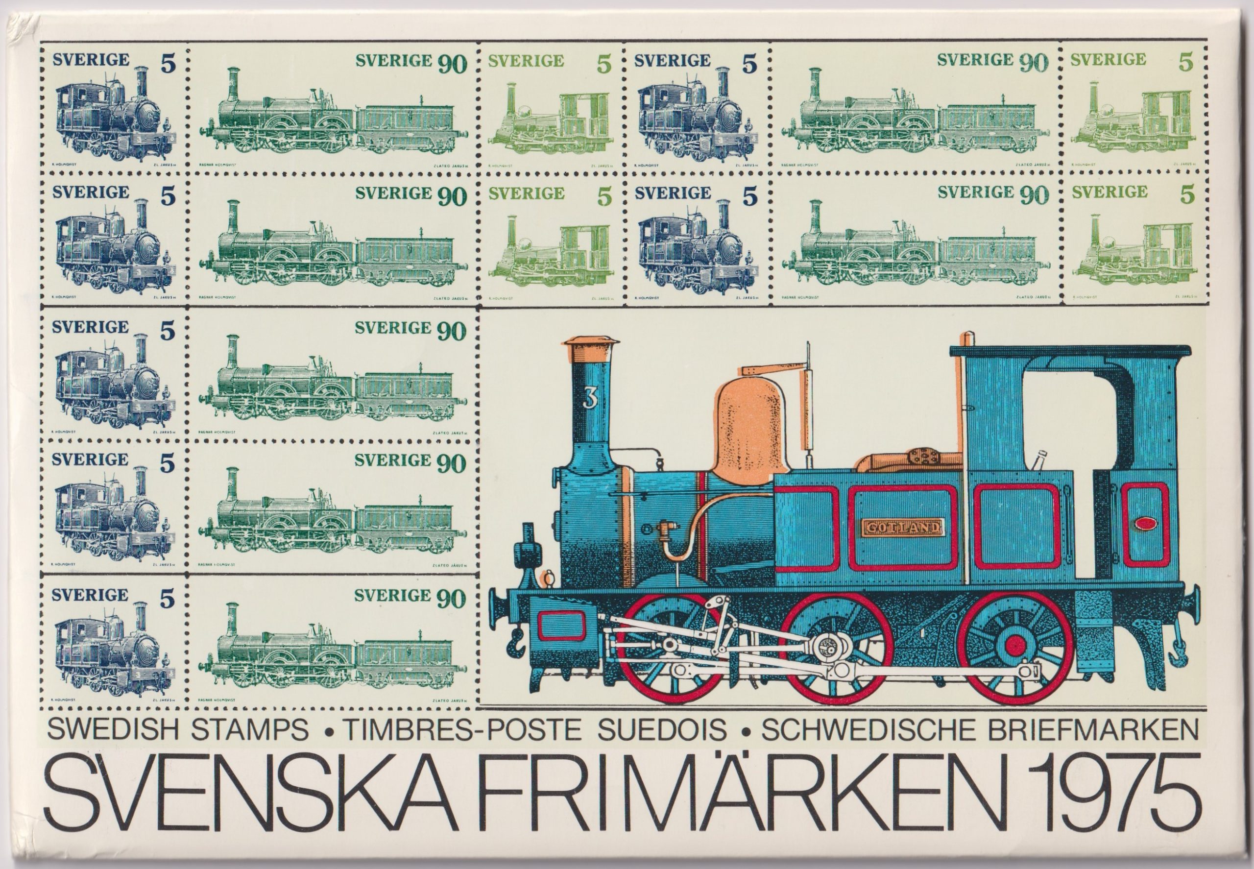 Sverige Årsmappe 1975