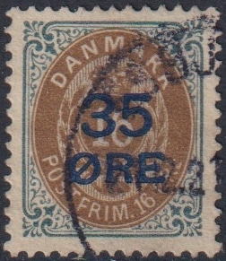 Danmark AFA 60 Stemplet