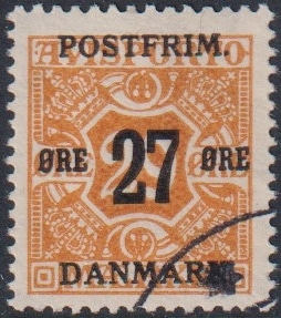 Danmark AFA 91 Stemplet