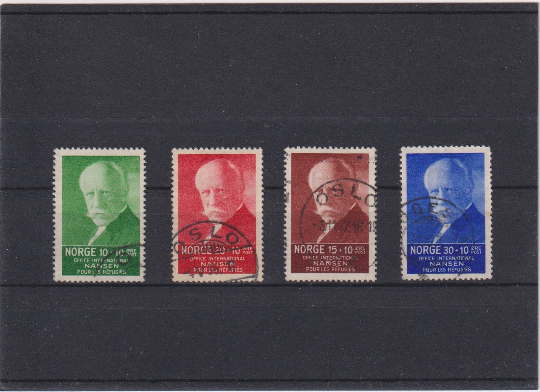 Norge AFA 172-175 Stemplet