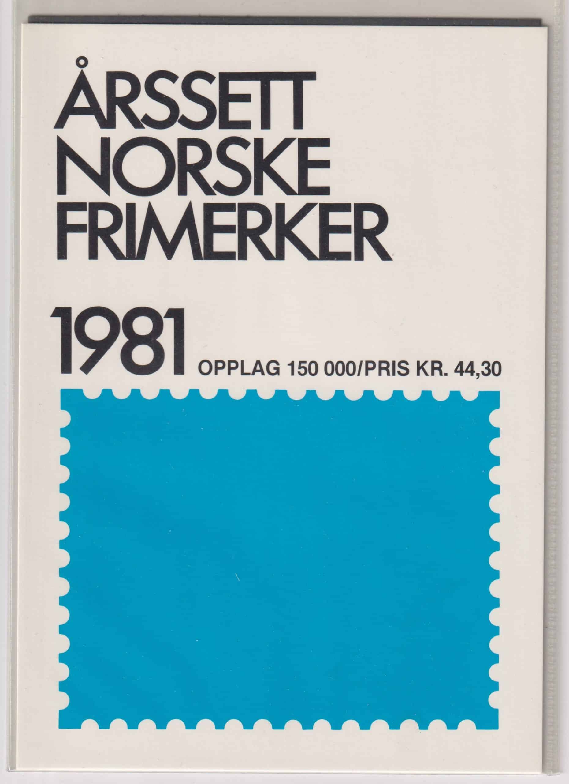 Norge Årsmappe 1981