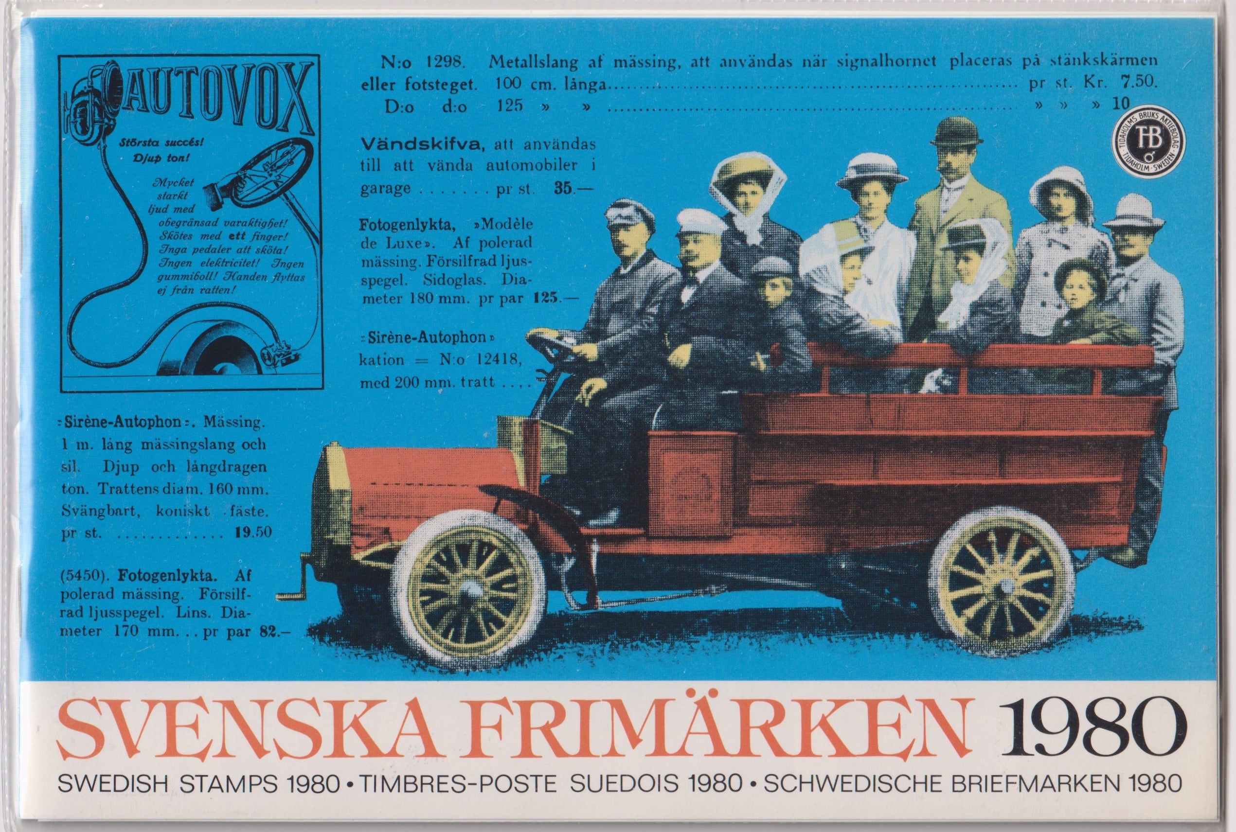 Sverige Årsmappe 1980
