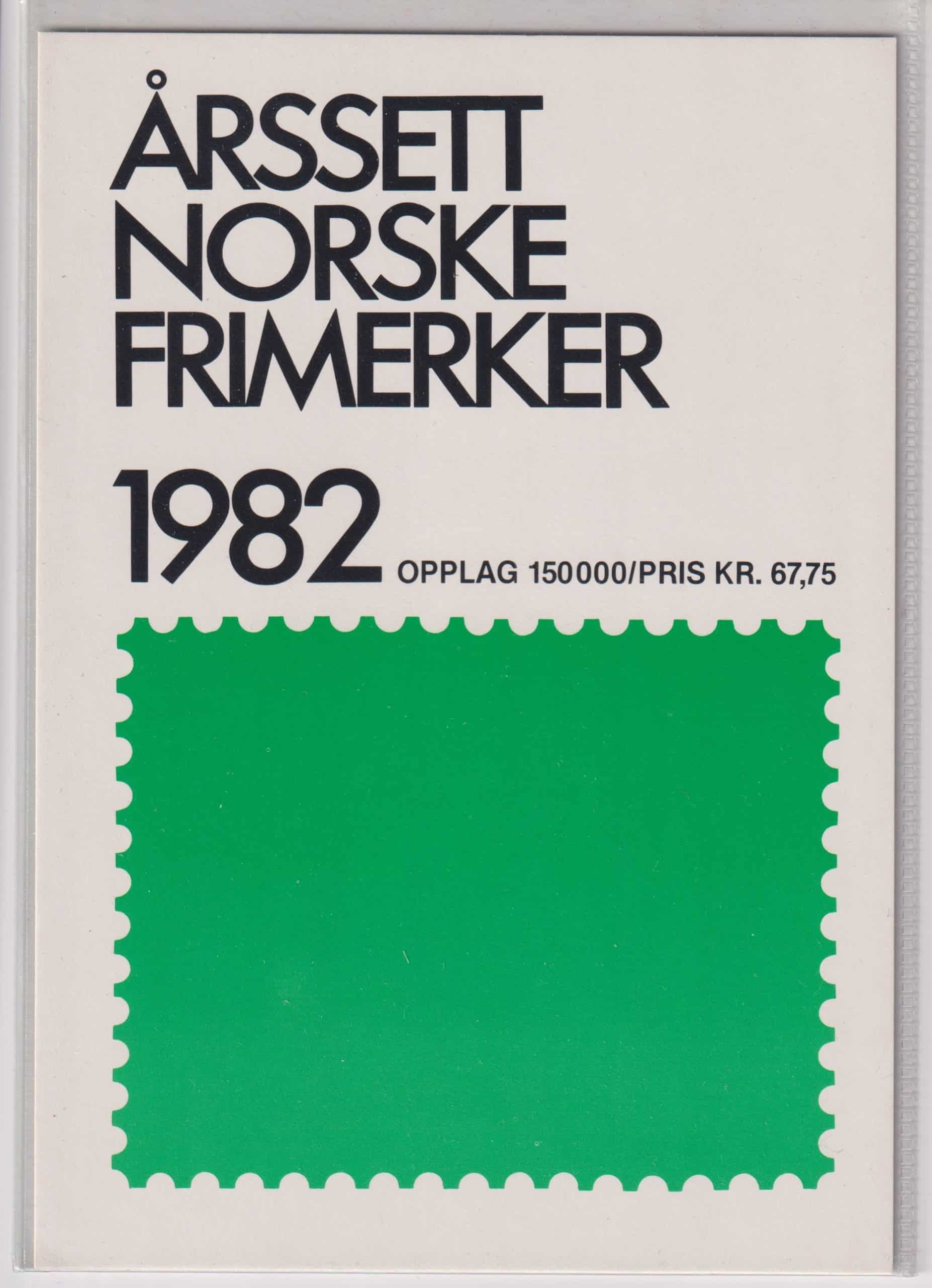 Norge Årsmappe 1982