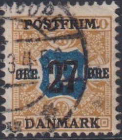 Danmark AFA 97 Stemplet