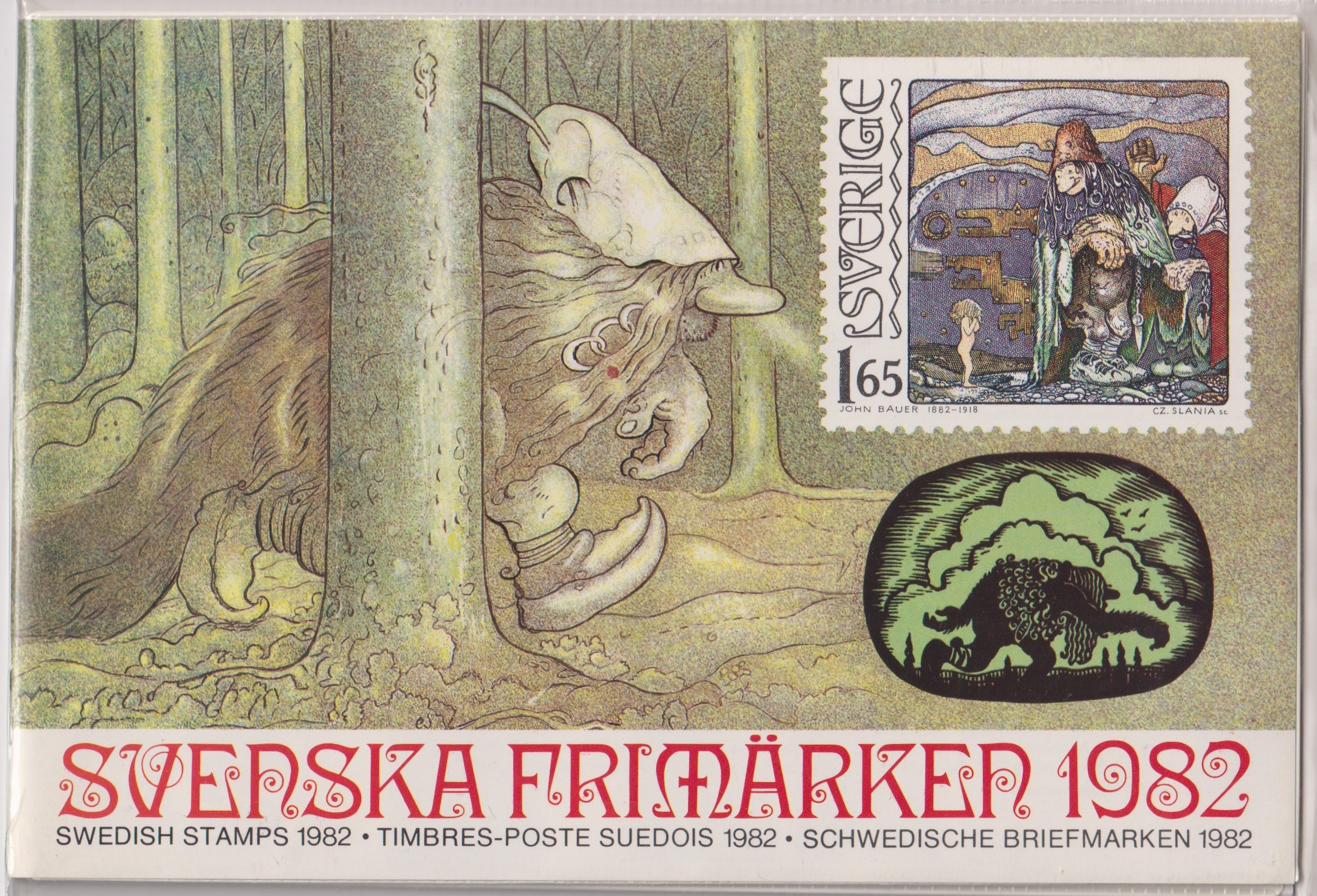 Sverige Årsmappe 1982