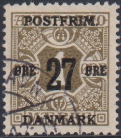 Danmark AFA 85 Stemplet