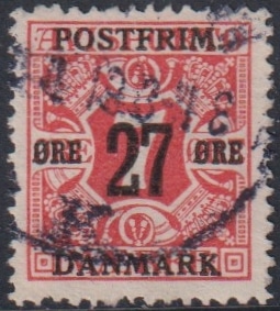 Danmark AFA 87 Stemplet