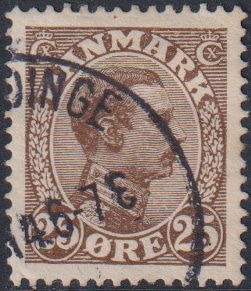 Danmark AFA 72 Stemplet
