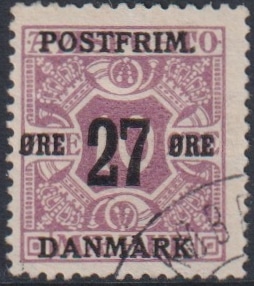 Danmark AFA 89 Stemplet
