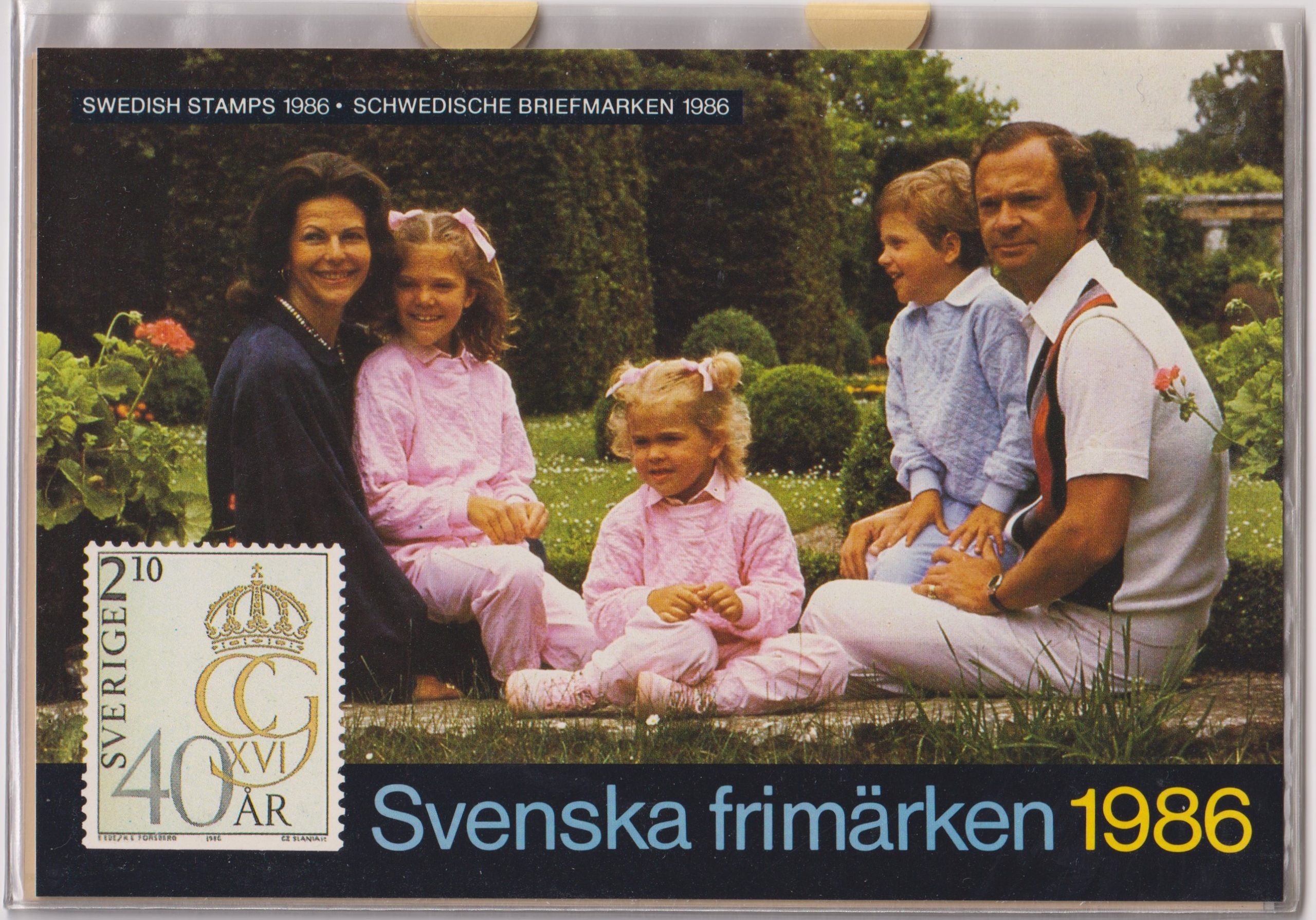 Sverige Årsmappe 1986
