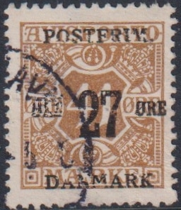 Danmark AFA 93 Stemplet
