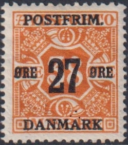 Danmark AFA 92 Ubrugt