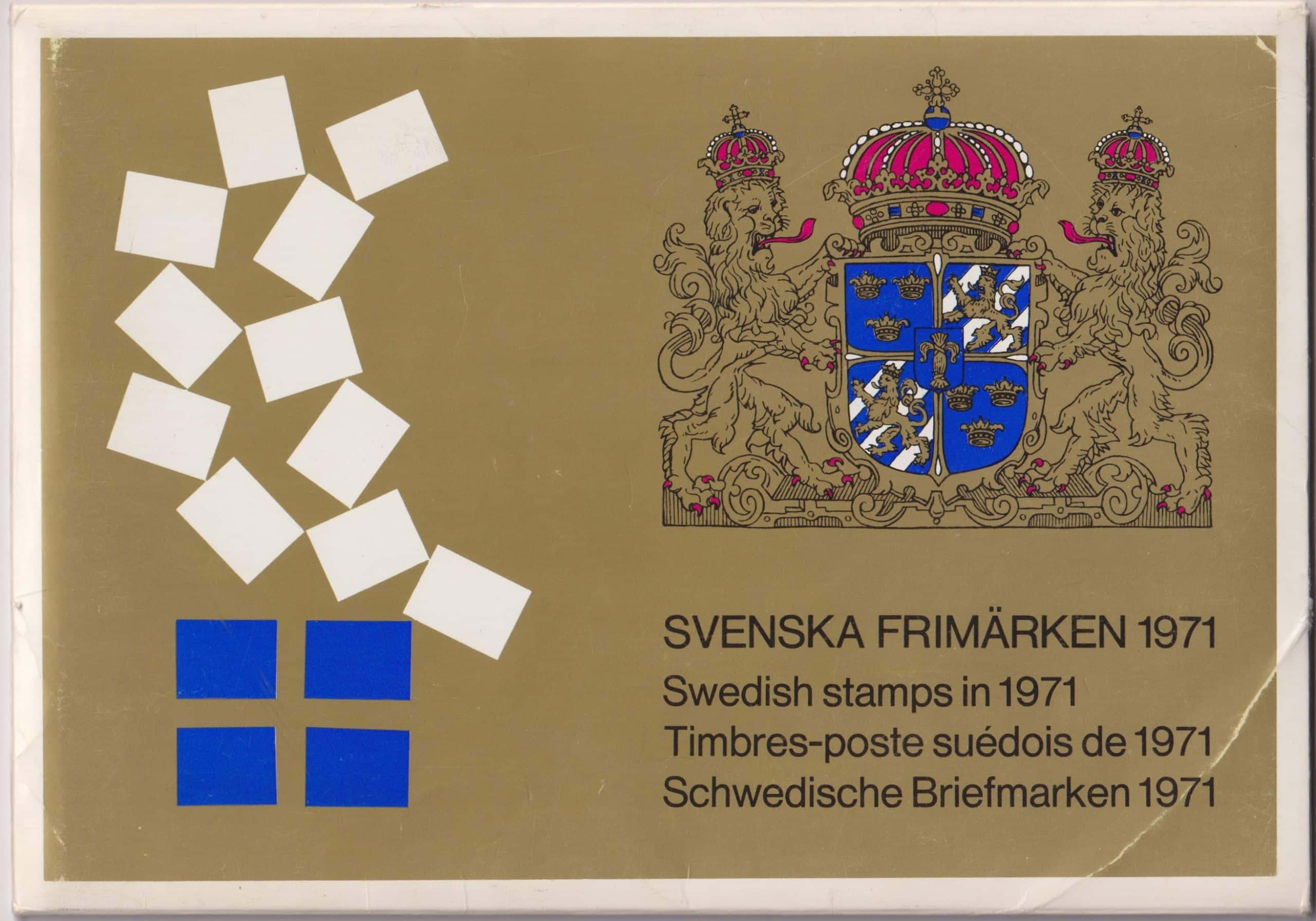 Sverige Årsmappe 1971