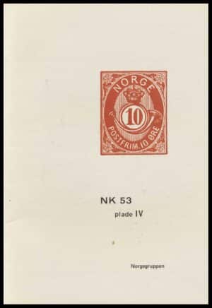 NK 53 Plade IV - Norgegruppen - ANTIKVARISK