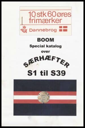 Specialkatalog over særhæfter S1-S39 - BOOM - ANTIKVARISK