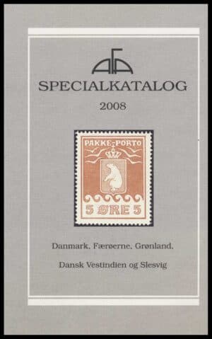 Specialkatalog - Danmark, Grønland, Færøerne, DVI og Slesvig - 2008 - AFA - ANTIKVARISK