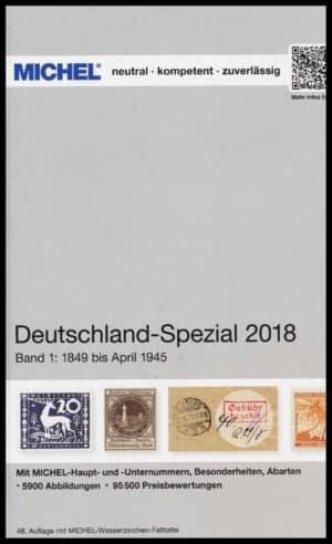 Tyskland 1849-1945 Special 2018 - Michel - ANTIKVARISK
