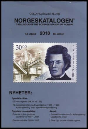 Norgeskataloget - 2018 - Oslo Filatelistklubb - ANTIKVARISK