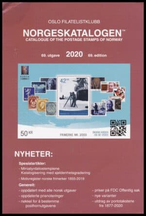 Norgeskataloget - 2020 - Oslo Filatelistklubb - ANTIKVARISK