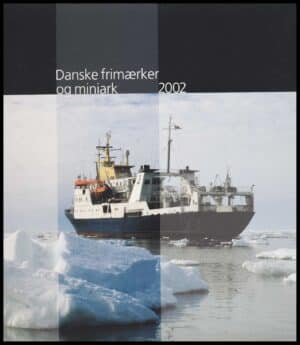 Danmark Årsmappe 2002 med miniark